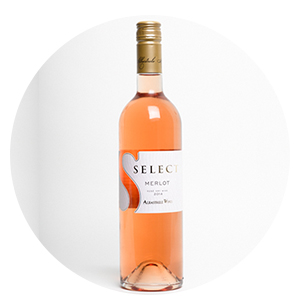 Albastrele Wines Select Merlot Rose 2014